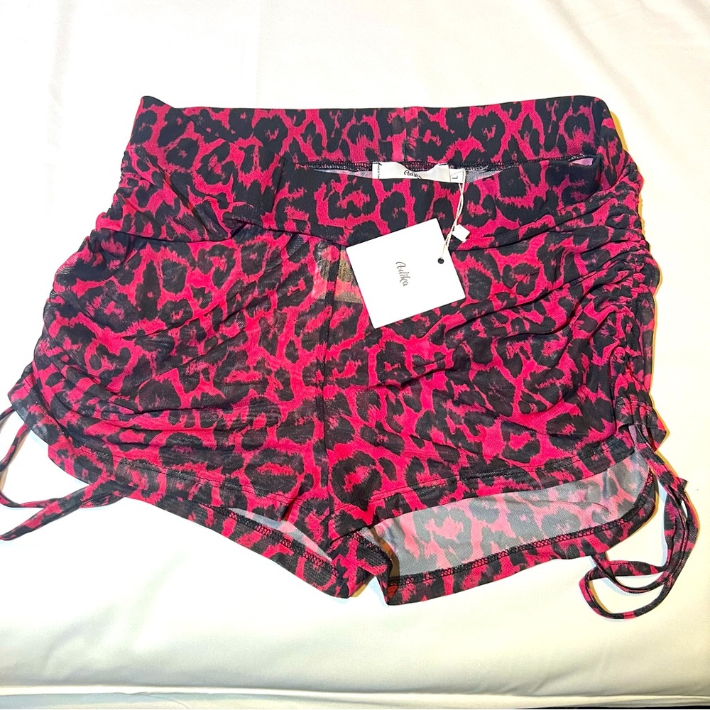 COPY - Adika see through cover up shorts L